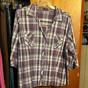 Sonoma Multicolor Plaid Shirt
